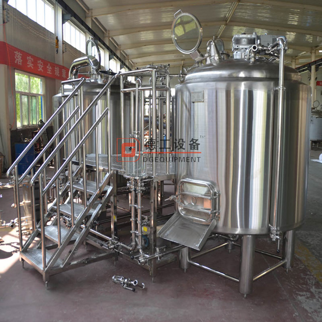 1000L automatické parní vytápění přizpůsobené z nerezové oceli Pivovarské pivovarské / mash systém