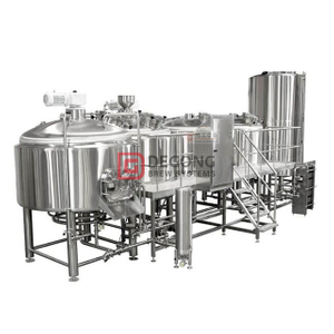 Pivovarský pivovarský systém z nerezové oceli o objemu 1500 l 2/3/4 zařízení na výrobu piva