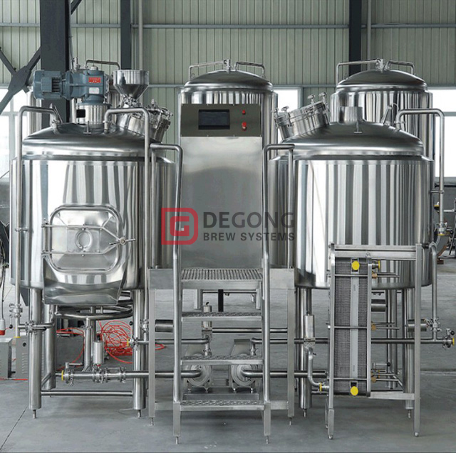 Zařízení na vaření piva z nerezové oceli s objemem 500 l, horký výprodej, systém průmyslového vaření piva