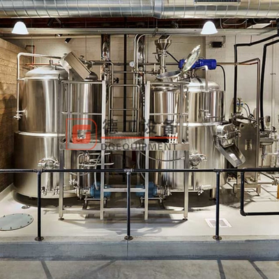 500L řemeslná pivovarnická zařízení s parním ohřevem pro pivovar mikropivovarů