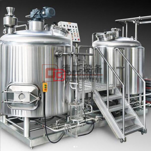 500L 2 Vessles Brewhouse z nerezové oceli Minipivovar komerční piva výrobní linka na prodej